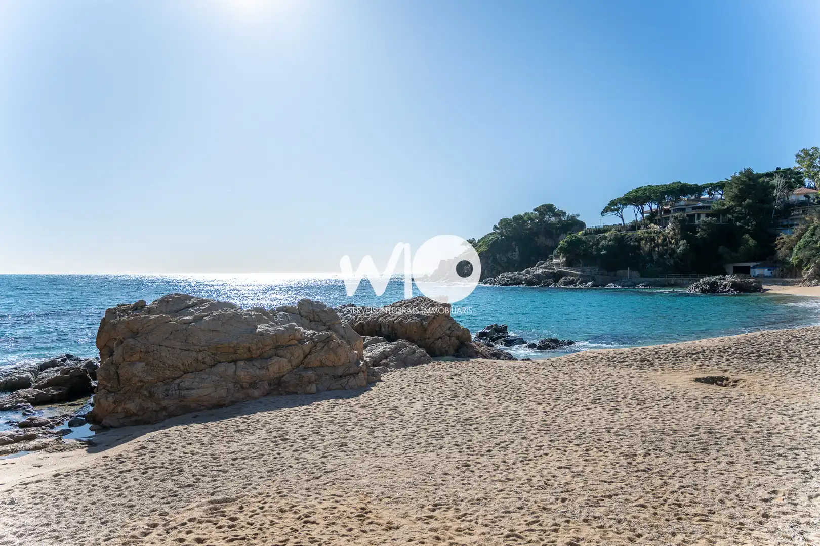 Vista exterior de Casa o chalet en venta en Blanes con Jardín privado, Terraza y Piscina
