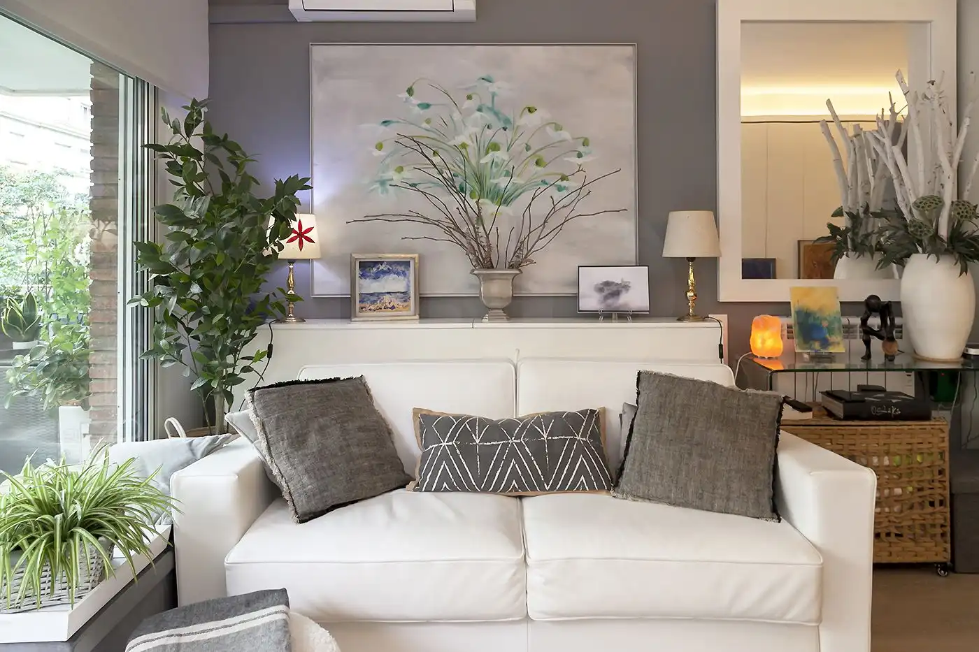 Sala de estar de Estudio en venta en Barcelona con Aire acondicionado y Calefacción