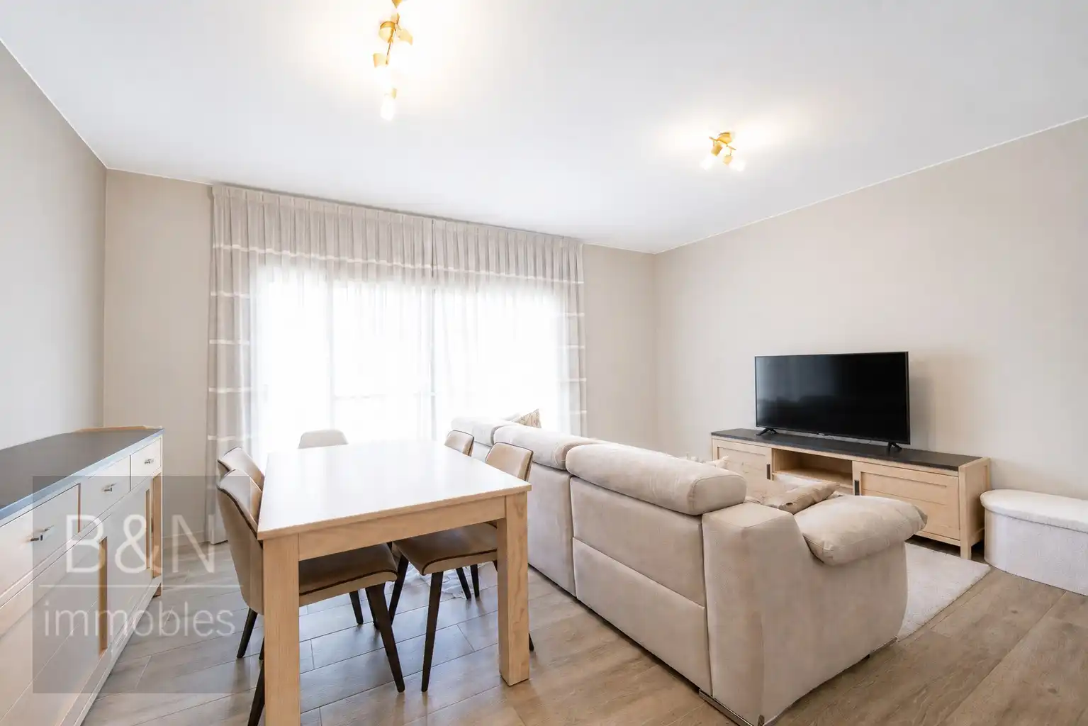 Sala de estar de Piso en venta en Terrassa con Aire acondicionado y Balcón
