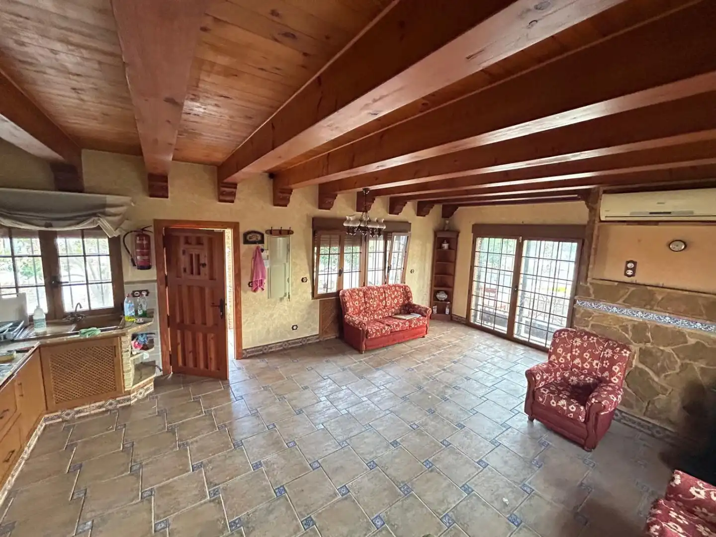 Sala de estar de Finca rústica en venta en Catral con Jardín privado, Terraza y Trastero