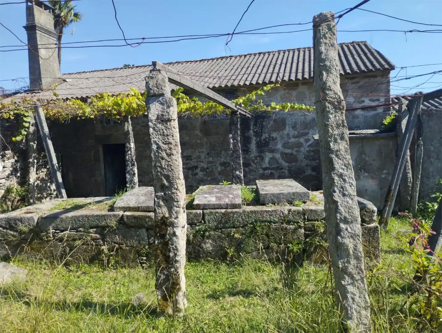 Vista exterior de Casa adosada en venta en Dodro