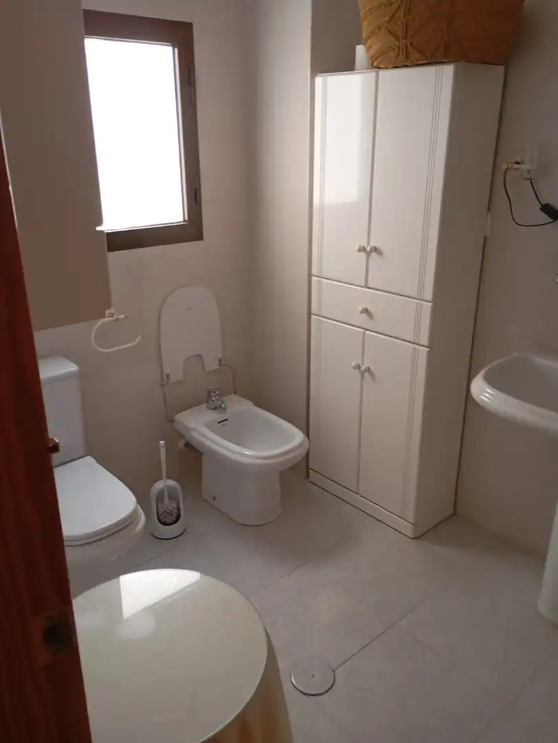 Bathroom of Flat for sale in Tobarra  with Terrace, Furnished and Oven