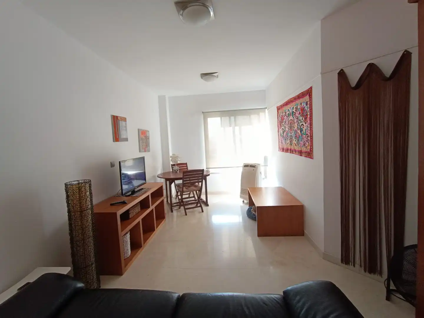 Sala de estar de Apartamento en venta en Villajoyosa / La Vila Joiosa con Amueblado, Balcón y Piscina comunitaria