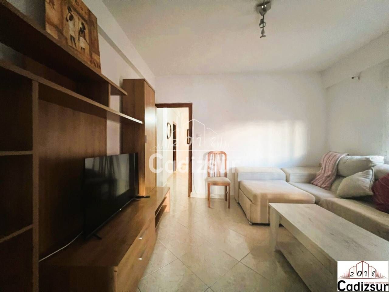 Sala de estar de Piso en venta en  Cádiz Capital con Terraza