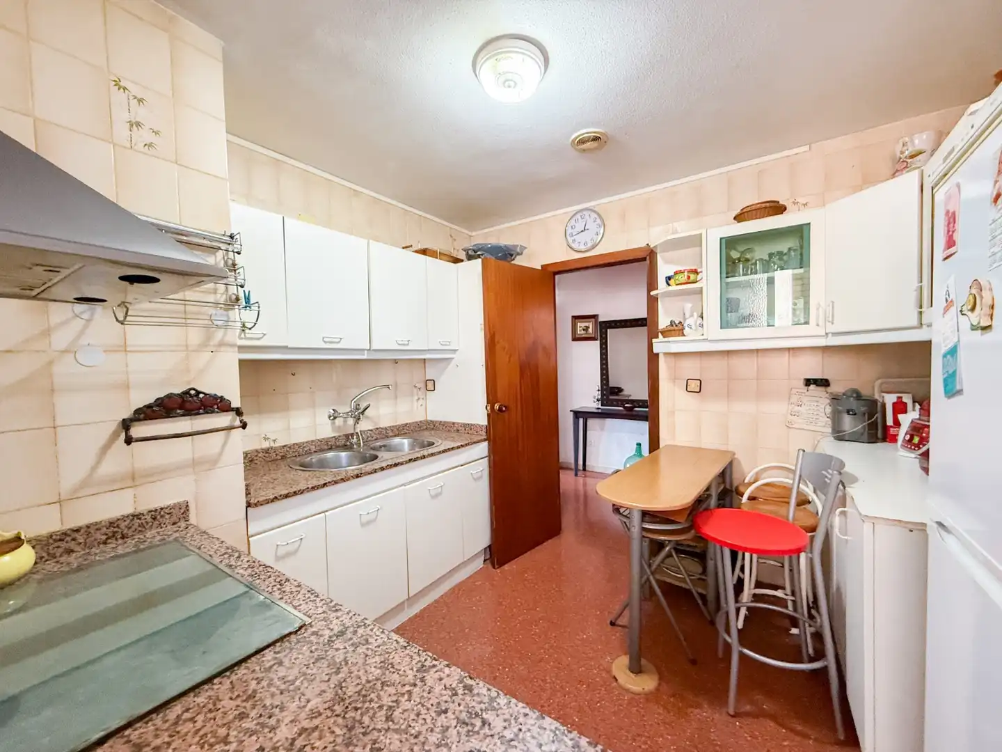 Küche von Wohnung zum Verkauf in Águilas mit Klimaanlage, Terrasse und Möbliert