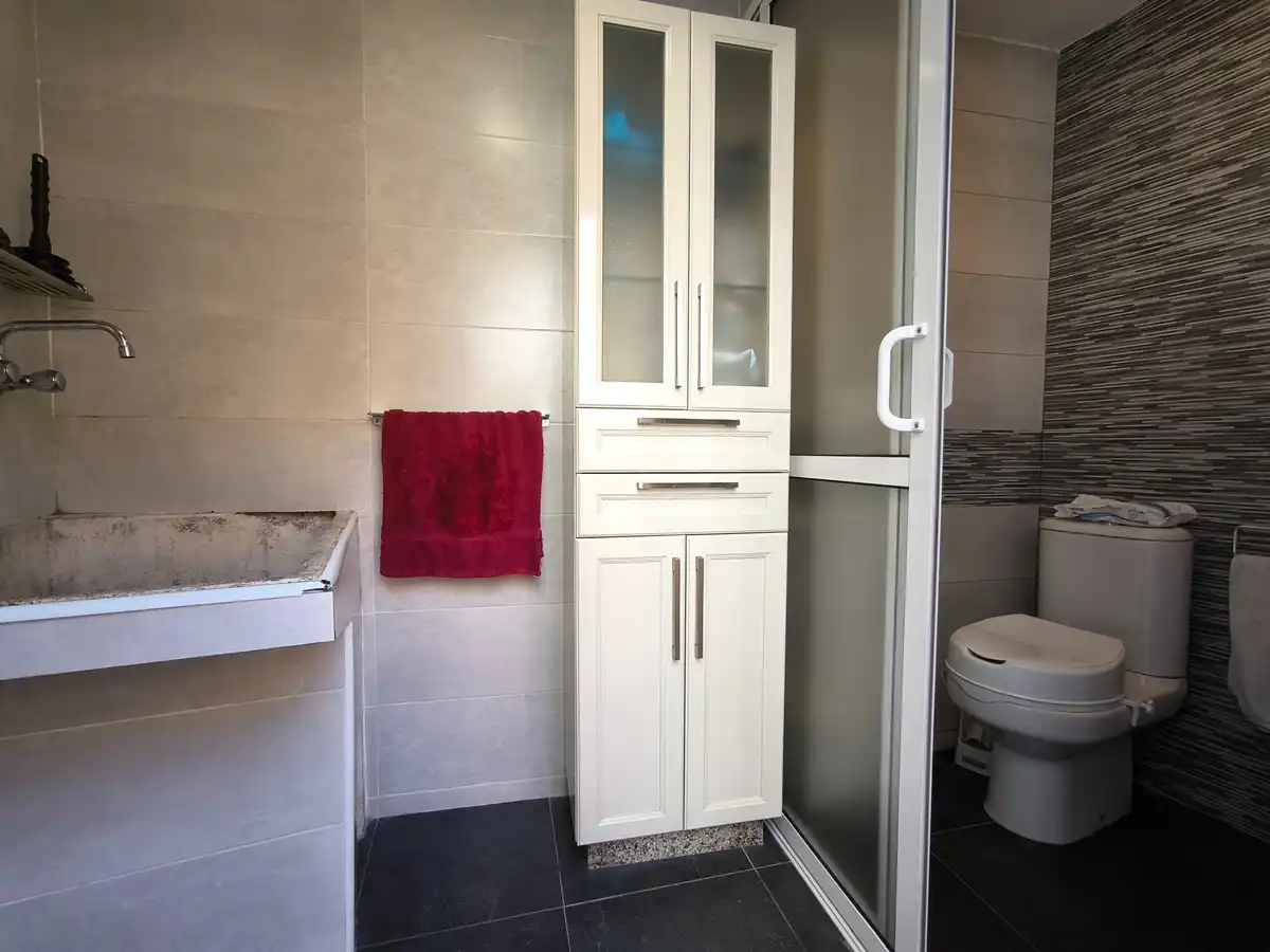 Bathroom of Houses for sale in Vilagarcía de Arousa  with Heating, Terrace and Storage room