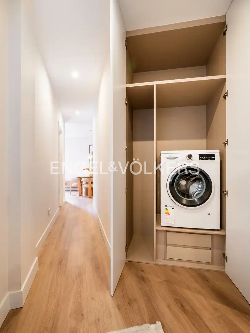 Küche von Wohnung zur Miete in Madrid mit Klimaanlage, Heizung und Terrasse