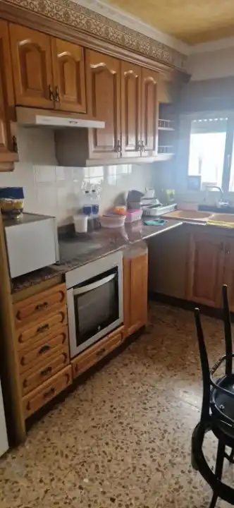 Küche von Wohnung zur Miete in Puçol mit Heizung, Möbliert und Ofen