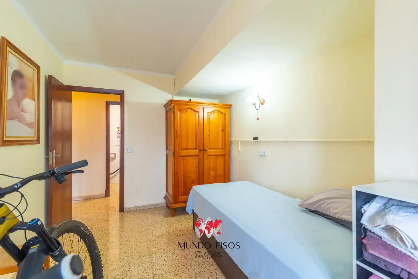 Schlafzimmer von Wohnung zum Verkauf in  Palma de Mallorca mit Klimaanlage, Heizung und Abstellraum