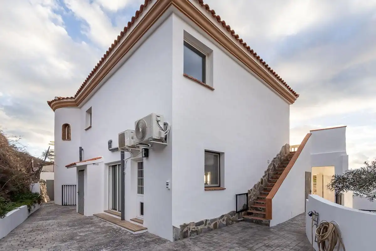 Vista exterior de Casa o chalet en venta en Jete con Aire acondicionado, Calefacción y Jardín privado