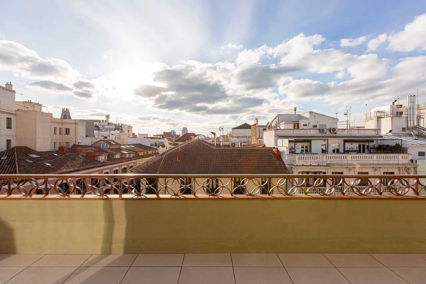 Terrace of Attic for rent in Madrid  with Air Conditioner, Heating and Storage room