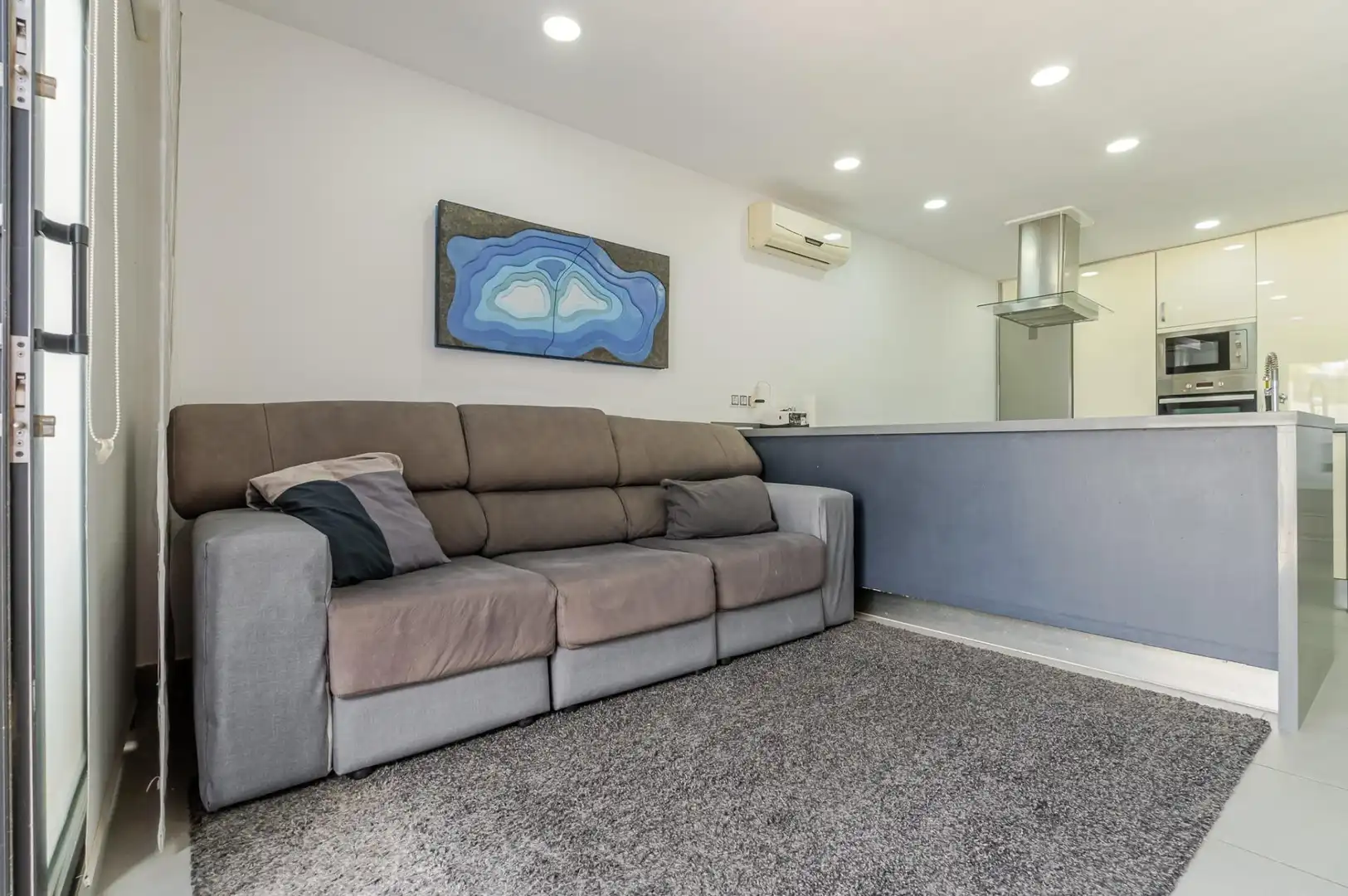 Sala de estar de Casa o chalet de alquiler en San Bartolomé de Tirajana con Aire acondicionado, Jardín privado y Terraza