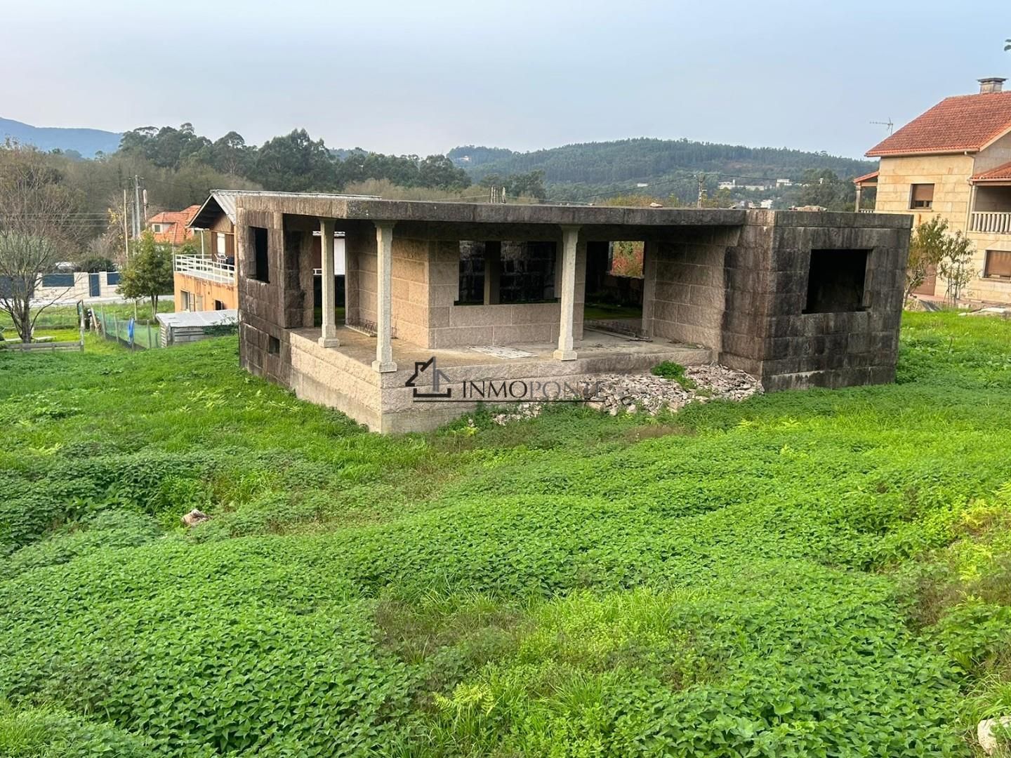 Vista exterior de Casa o chalet en venta en Pontevedra Capital  con Jardín privado