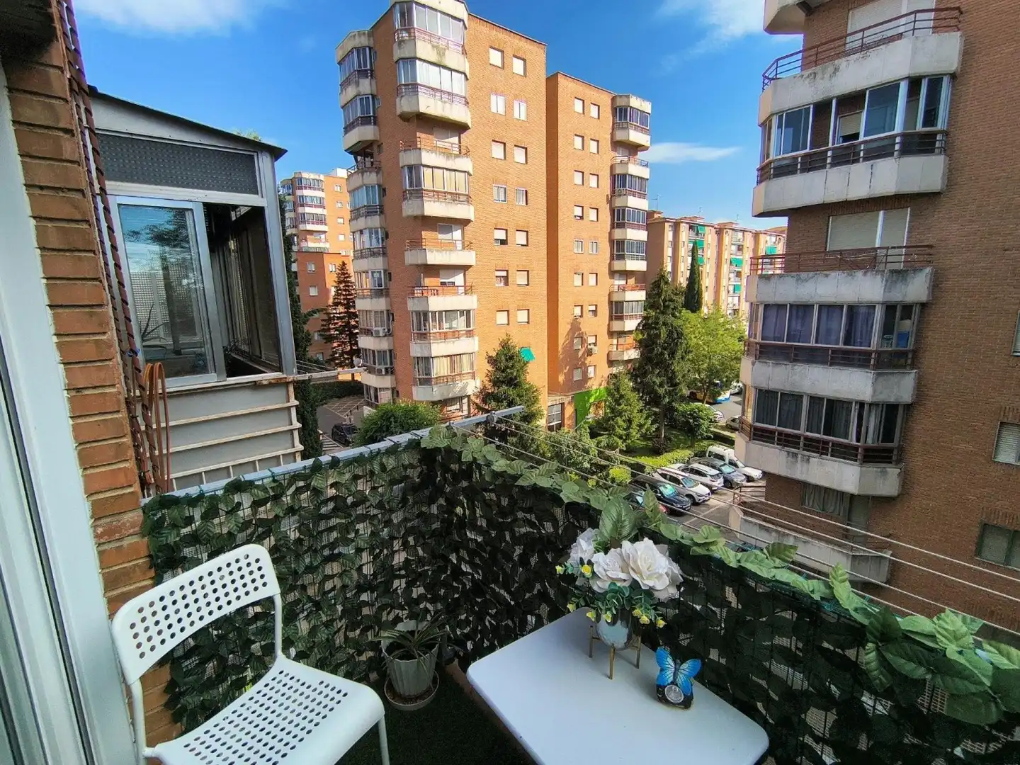Balcony of Flat for sale in Guadalajara  with Heating and Balcony