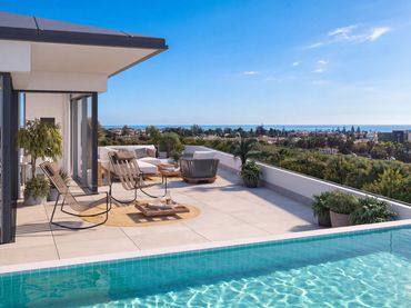 Apartament amb balcó en venda a Marbella Centro