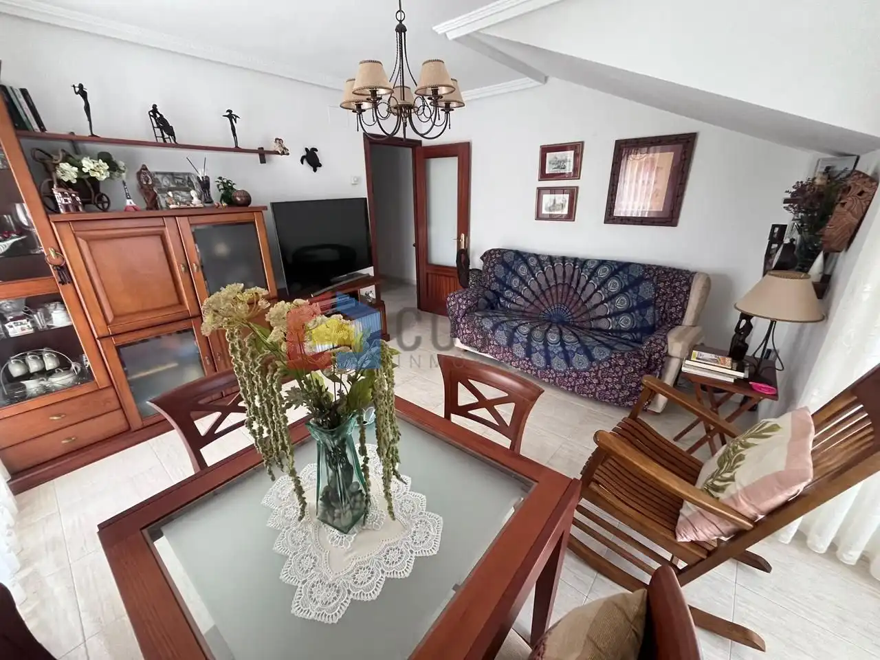 Sala de estar de Piso en venta en Noja con Calefacción, Terraza y Piscina comunitaria