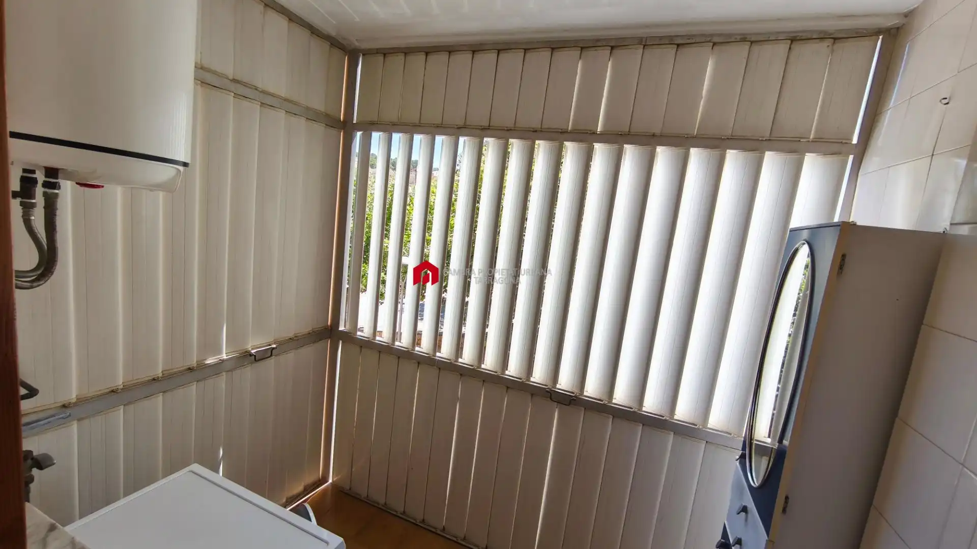 Terrasse von Wohnung zum Verkauf in Tortosa mit Privatgarten, Terrasse und Möbliert