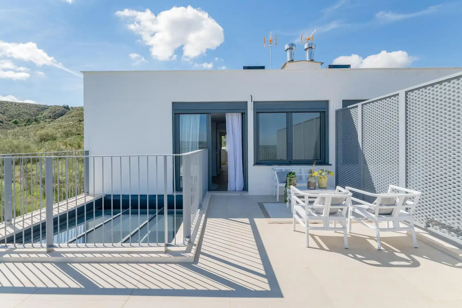 Terraza de Casa adosada en venta en Aranjuez