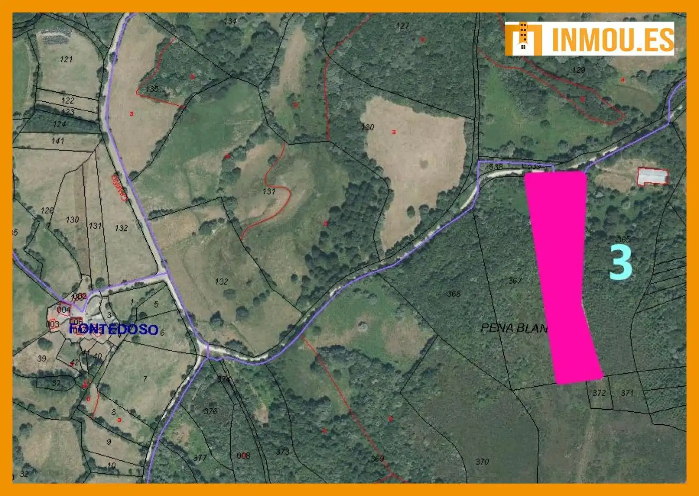 Terreno en venta en Montederramo