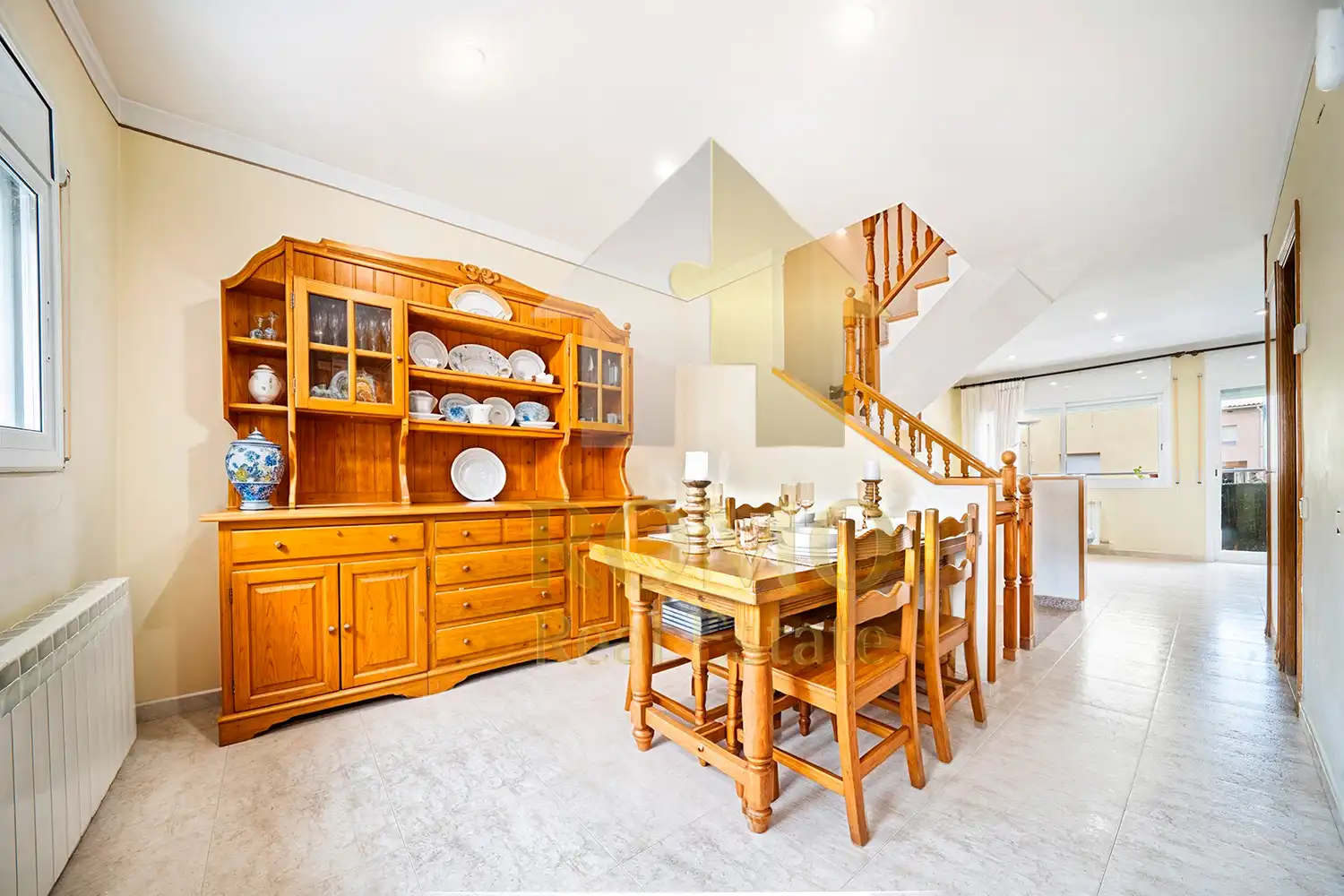 Comedor de Casa adosada en venta en Caldes de Montbui con Calefacción y Balcón