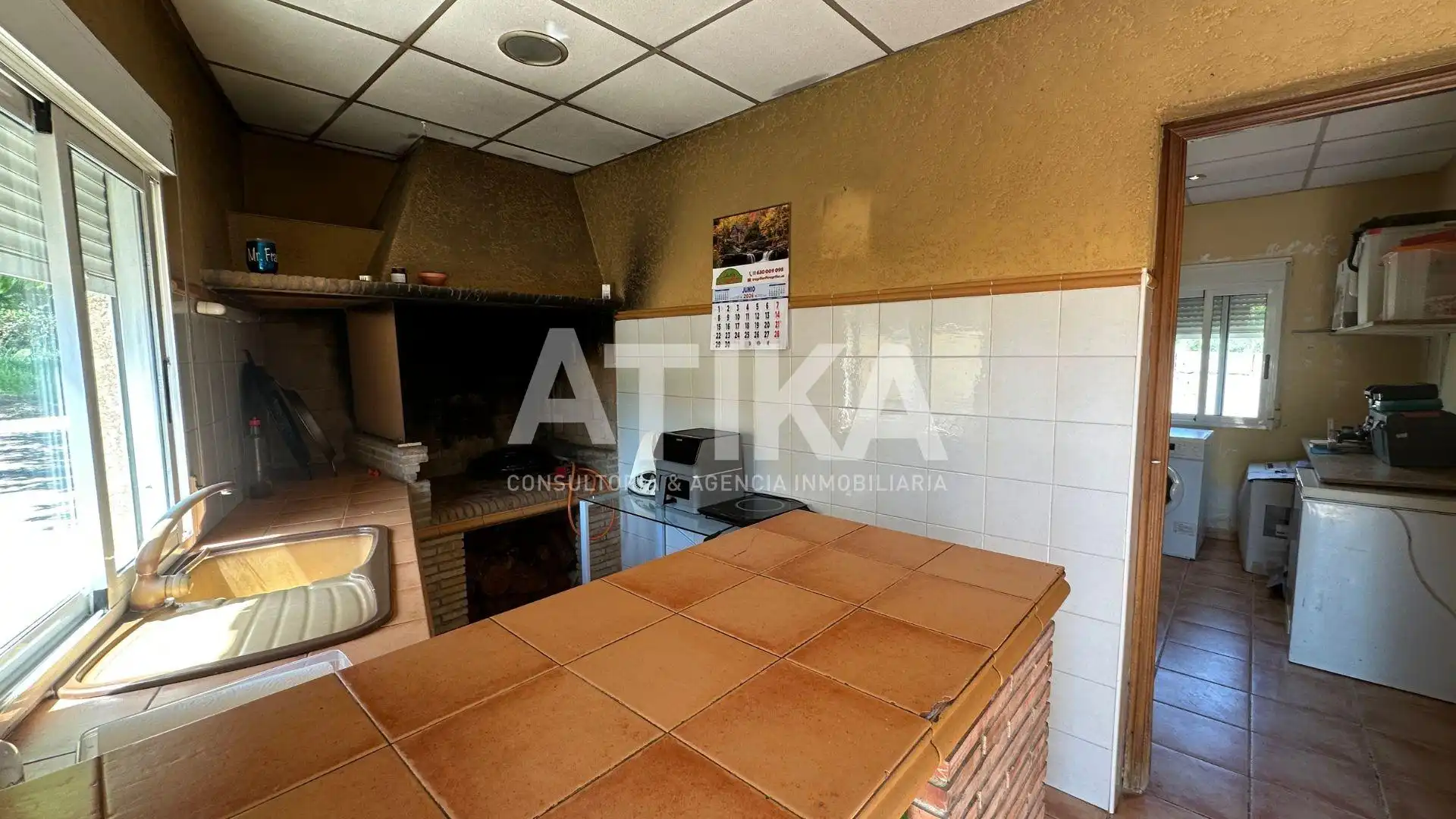Cocina de Casa o chalet en venta en Ontinyent con Aire acondicionado, Jardín privado y Trastero