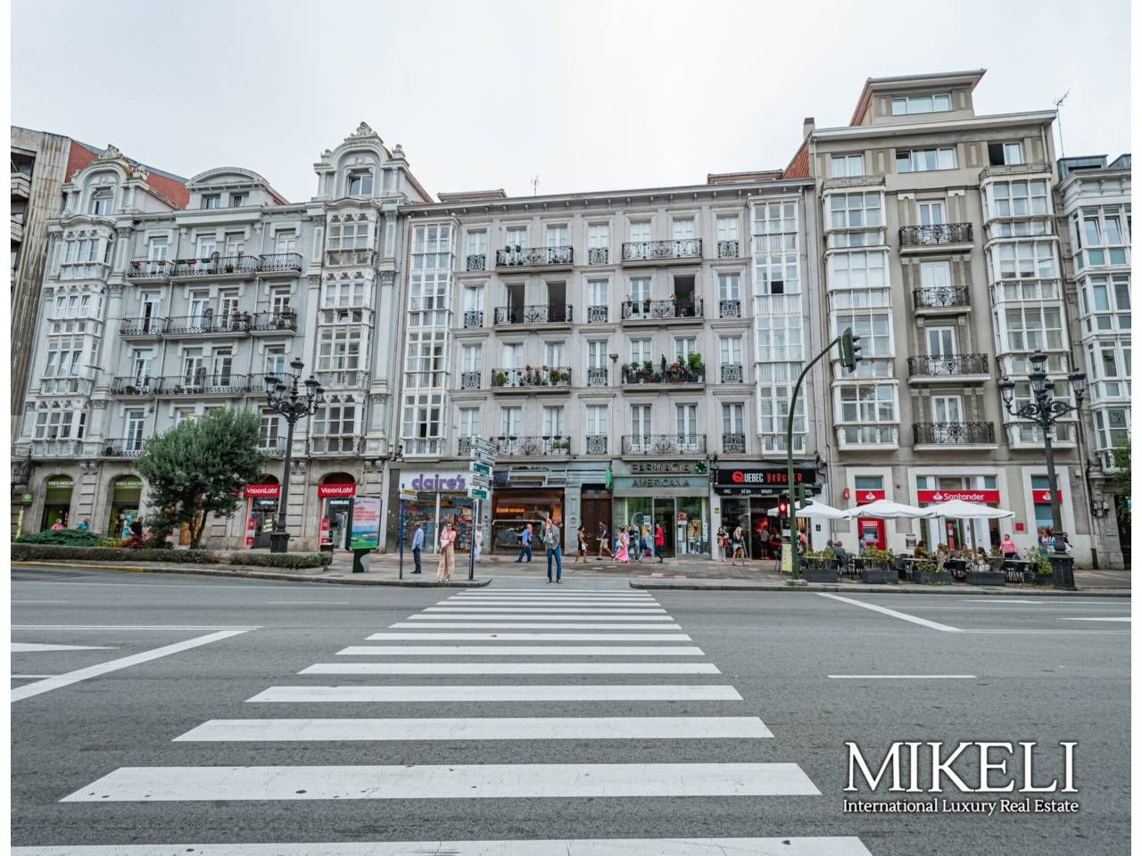 Vista exterior de Pis de lloguer en Santander amb Calefacció