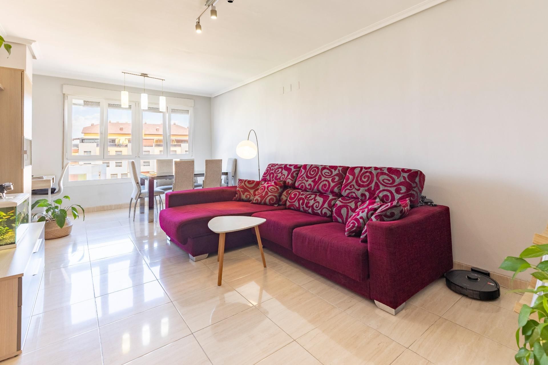 Living room of Flat for sale in Alzira  with Air Conditioner and Heating