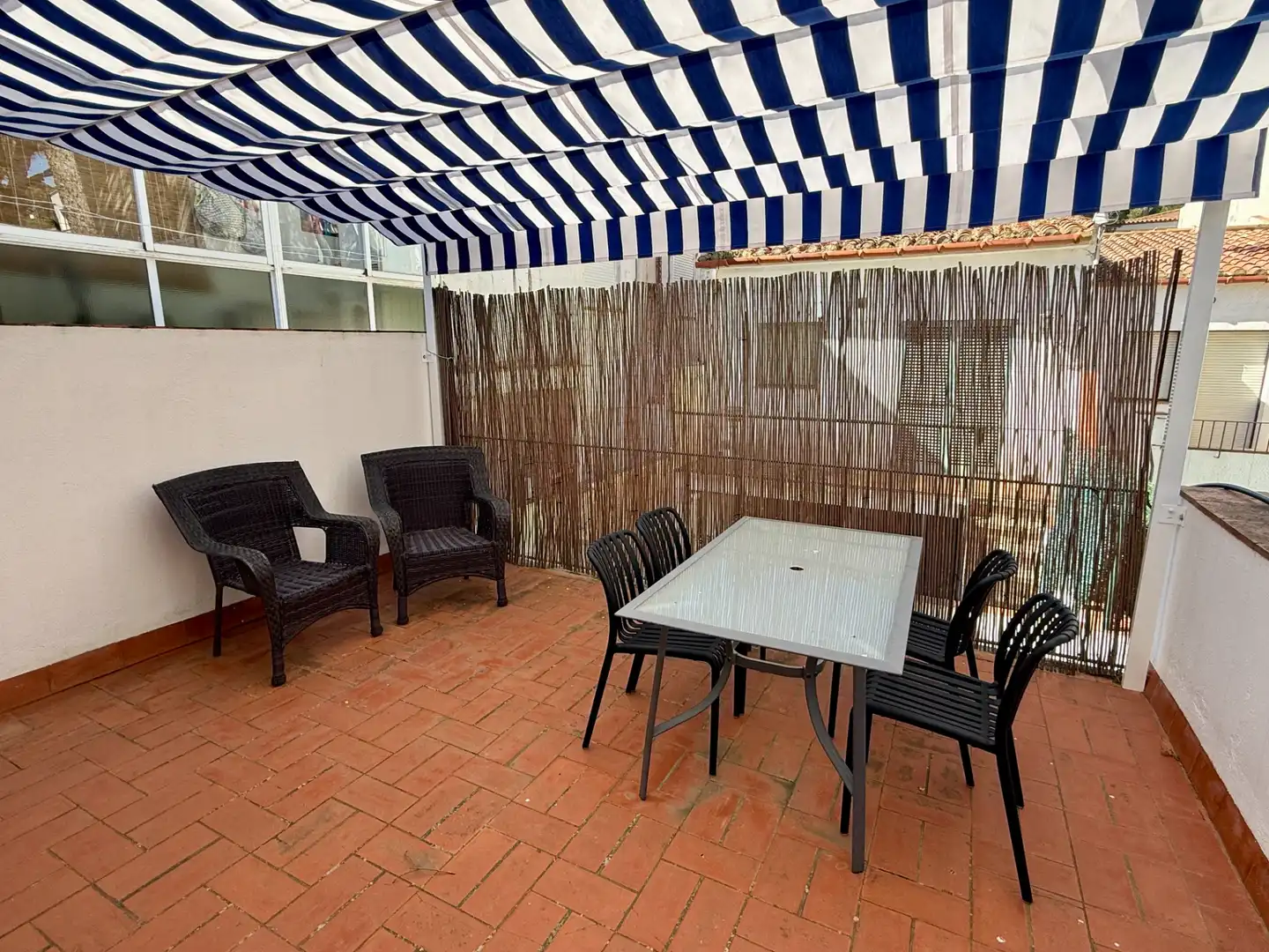 Terrasse von Wohnung zur Miete in Palafrugell mit Klimaanlage, Parkett und Terrasse