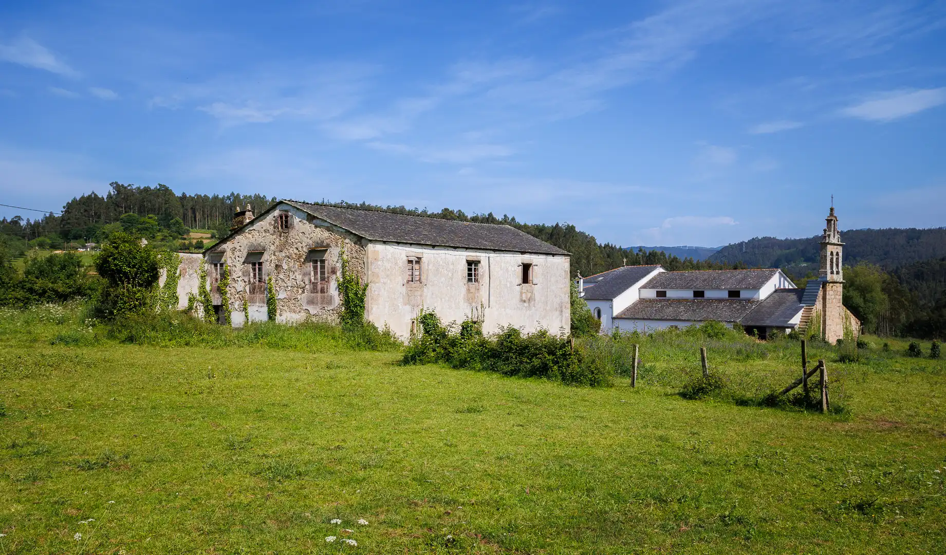 Vista exterior de Finca rústica en venda en Ourol