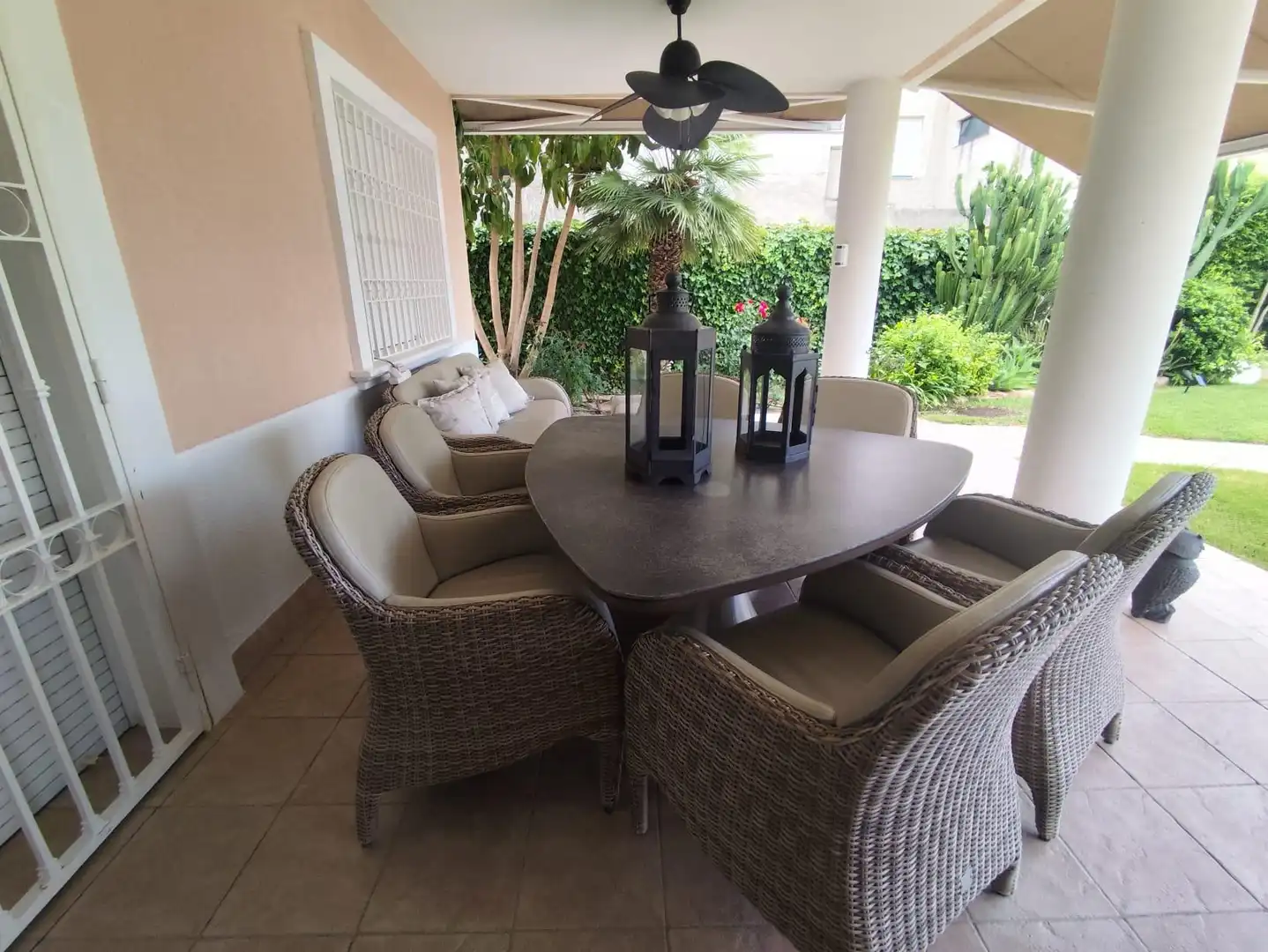 Terraza de Casa o chalet en venta en Murcia con Aire acondicionado, Jardín privado y Terraza