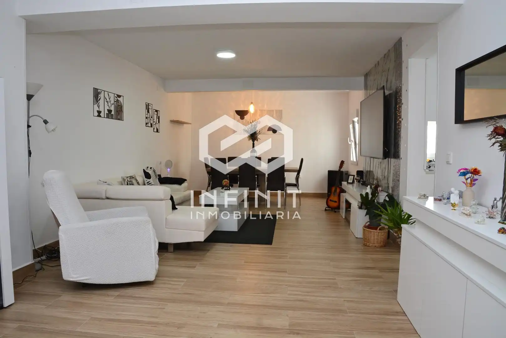 Living room of Houses for sale in Mazuecos  with Air Conditioner and Balcony