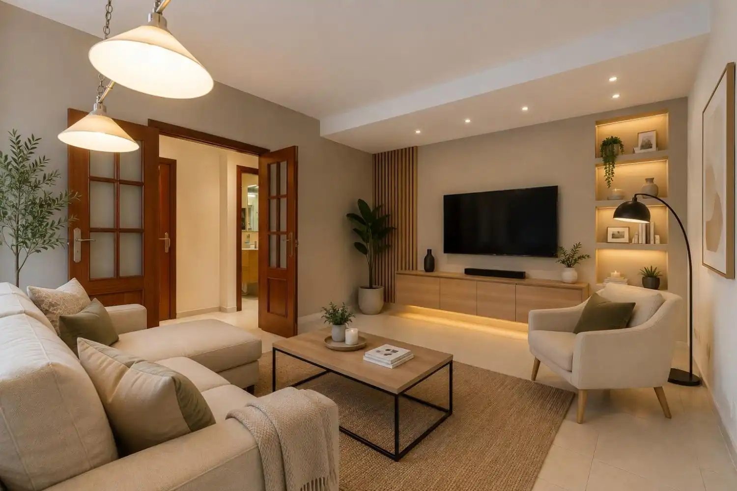 Sala de estar de Dúplex en venta en Santa Cruz de Tenerife con Jardín privado, Terraza y Trastero