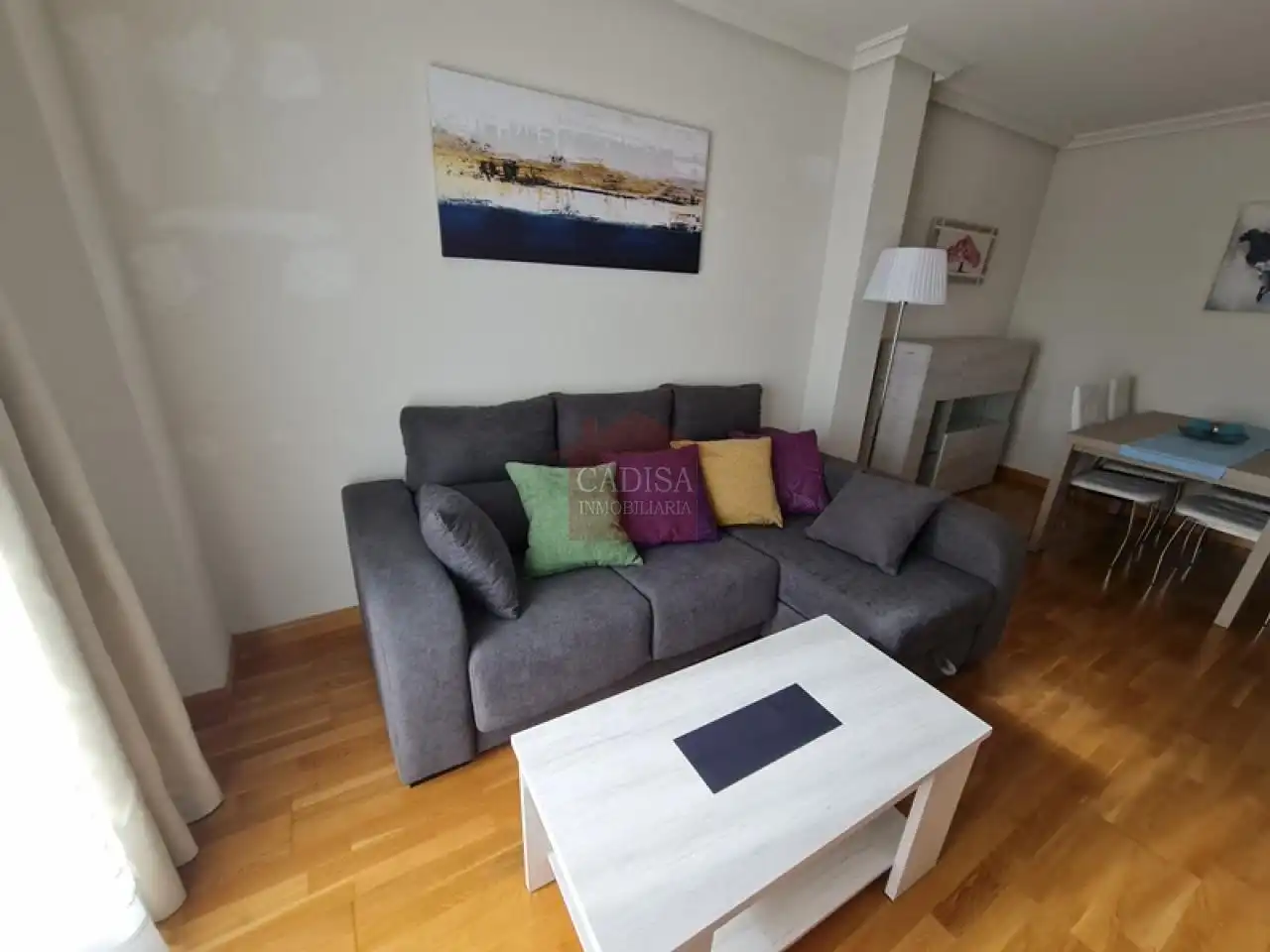 Sala de estar de Piso de alquiler en Salamanca con Calefacción, Trastero y Amueblado