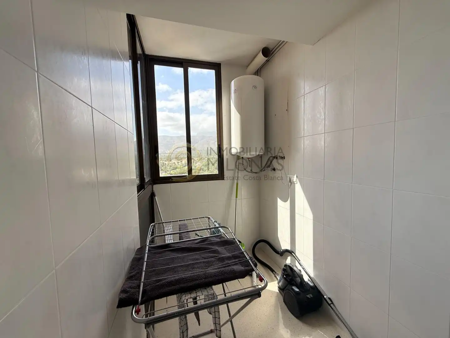 Terrasse von Wohnung zur Miete in Benidorm mit Klimaanlage, Heizung und Privatgarten