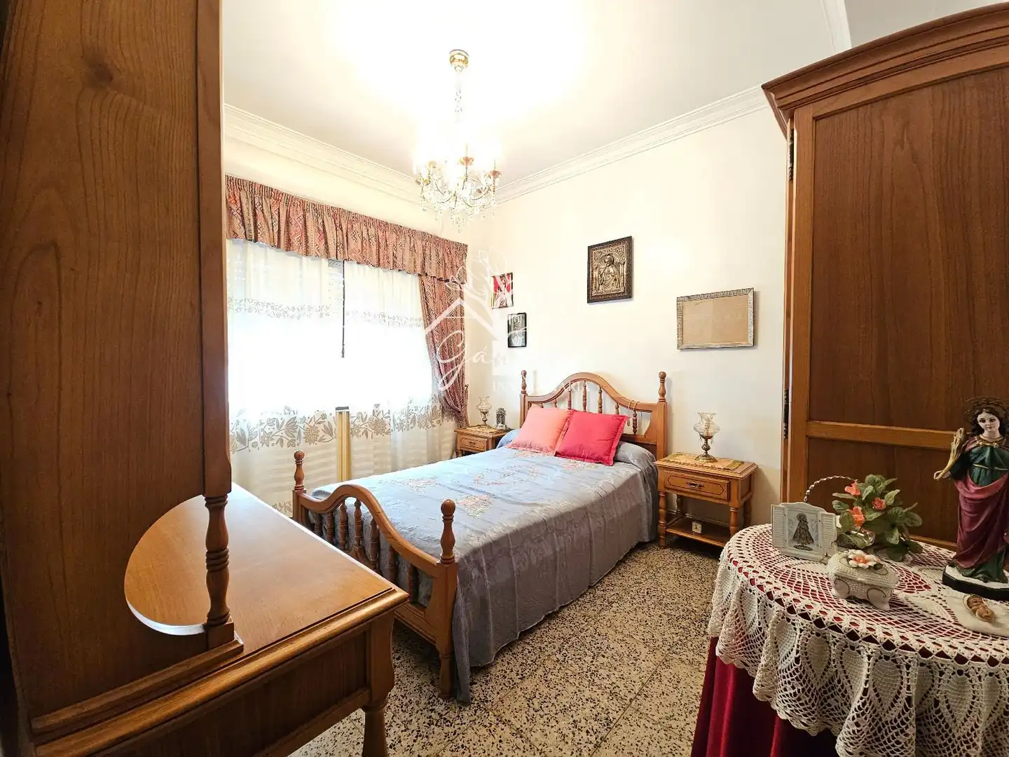 Bedroom of Houses for sale in Narón  with Heating and Furnished