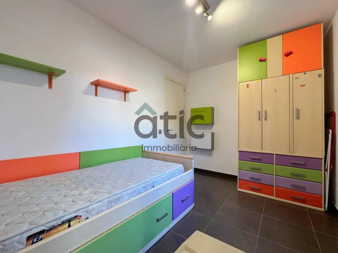 Bedroom of Flat for sale in Sant Joan de Vilatorrada  with Air Conditioner, Heating and Balcony