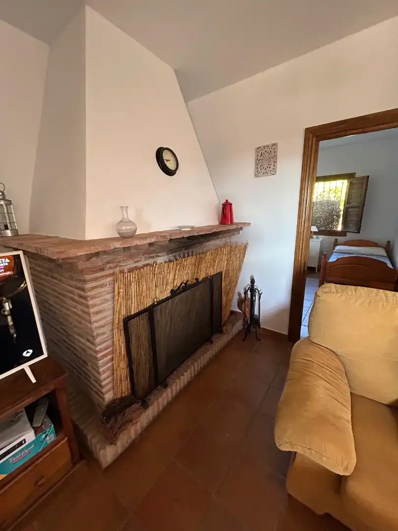 Sala d'estar de Finca rústica en venda en Macharaviaya amb Terrassa, Traster i Piscina
