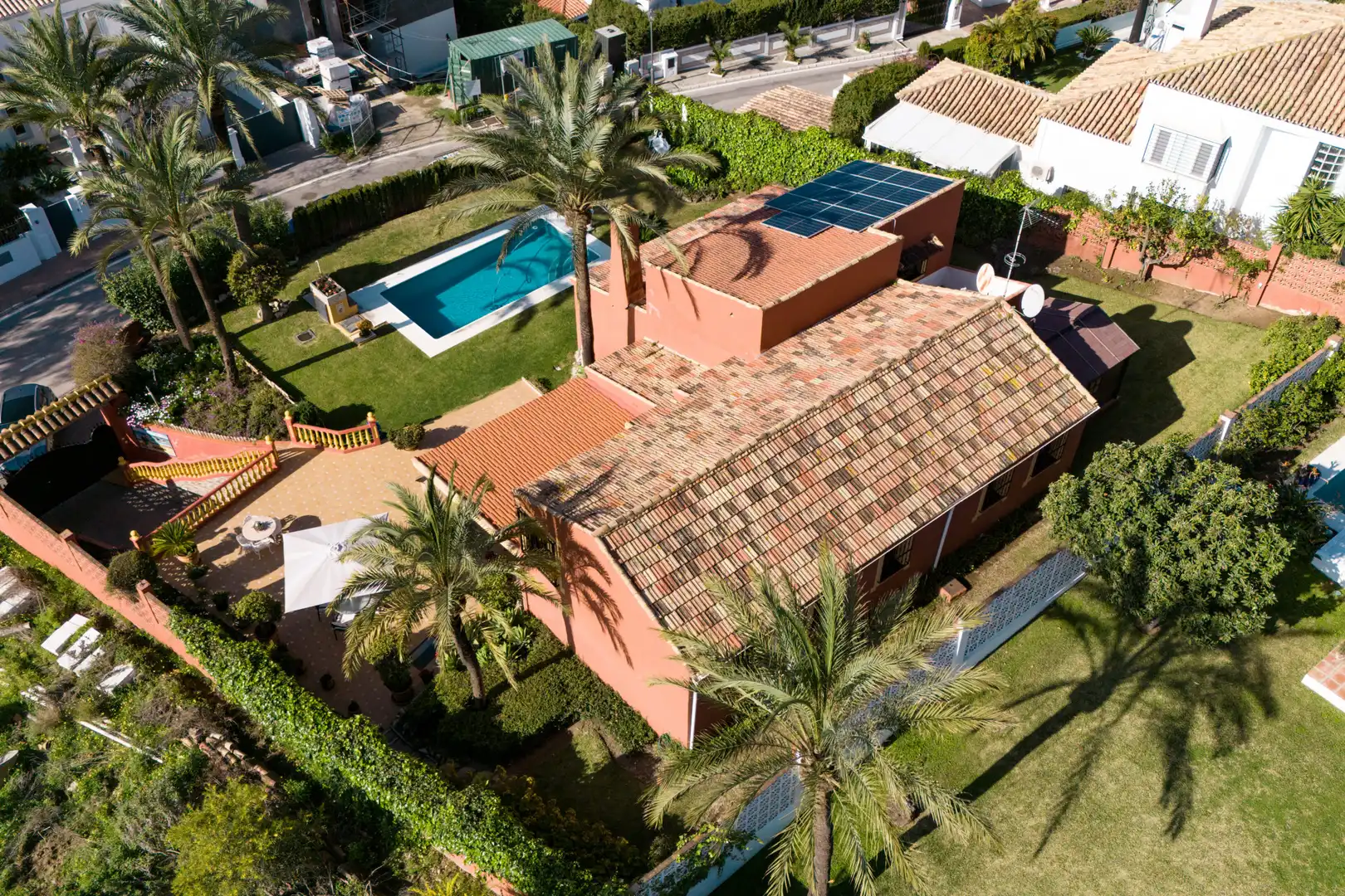 Garden of Houses for sale in Marbella  with Air Conditioner, Private garden and Terrace