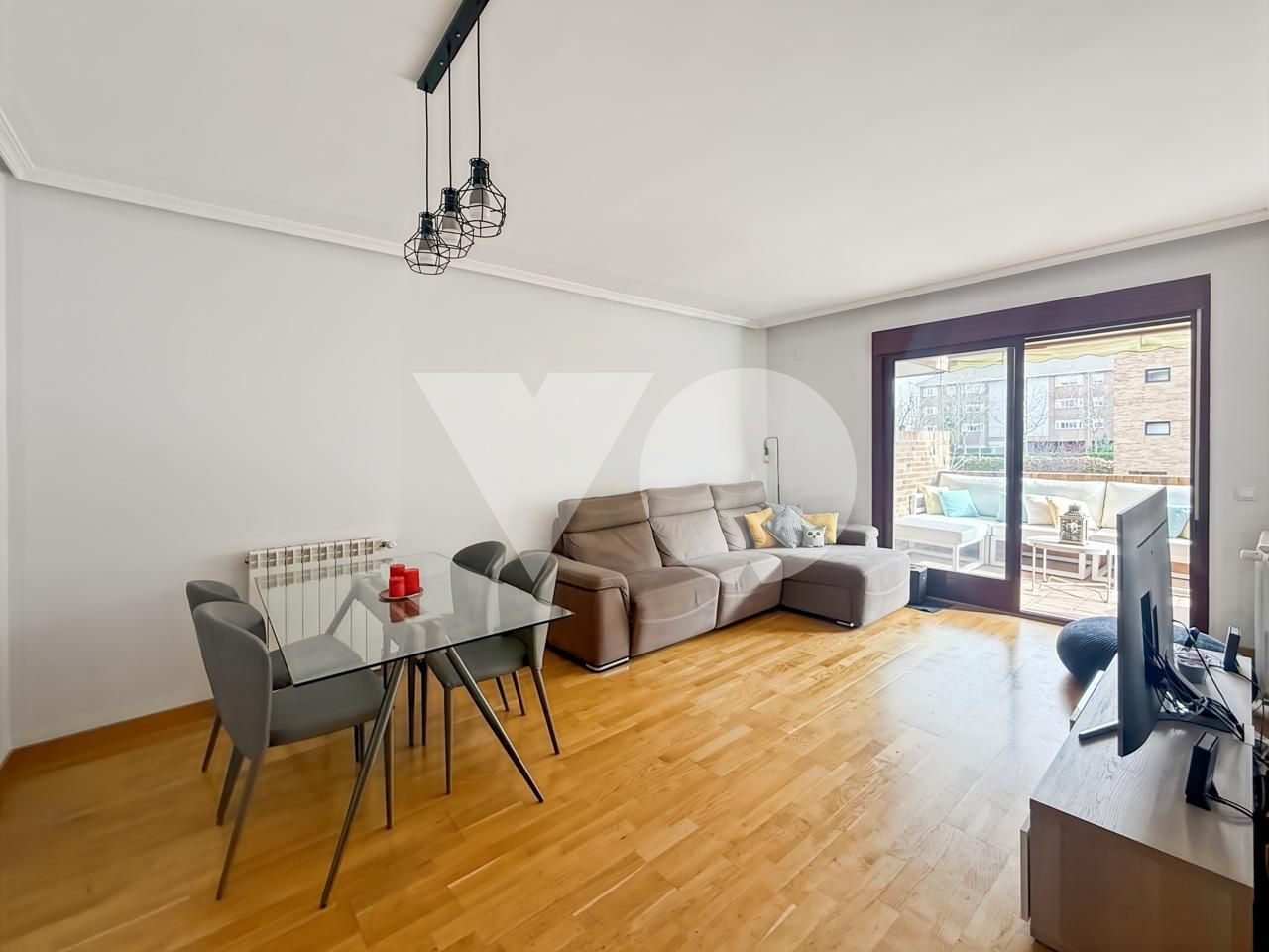 Sala d'estar de Pis en venda en Majadahonda amb Aire condicionat, Calefacció i Terrassa