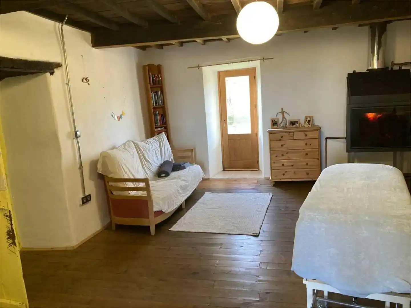 Sala d'estar de Finca rústica en venda en Pantón