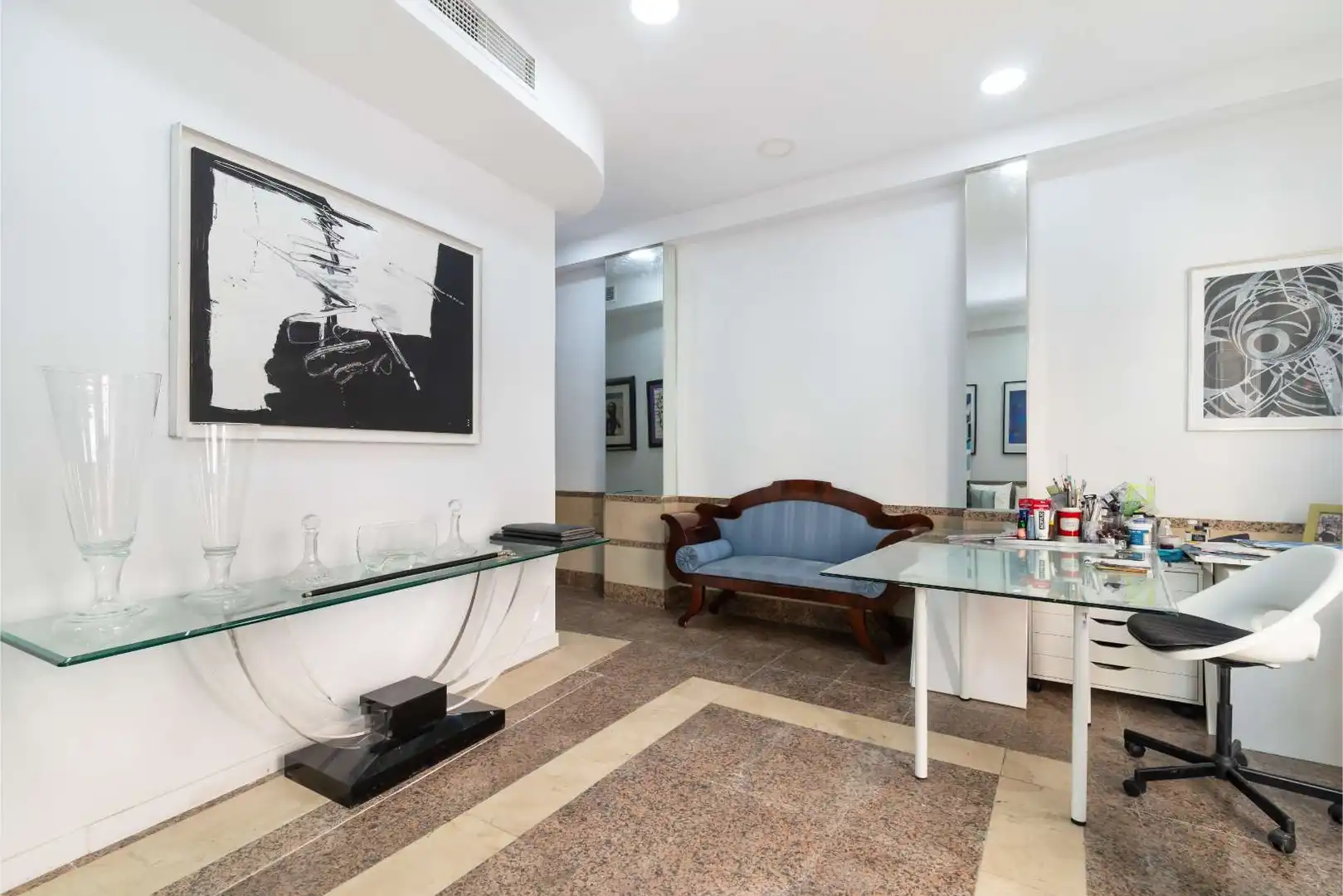Sala de estar de Piso en venta en Madrid con Aire acondicionado, Calefacción y Amueblado