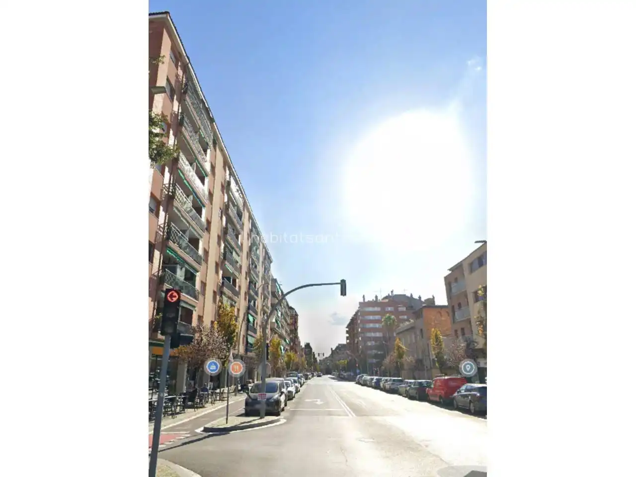 Vista exterior de Pis en venda en Granollers amb Balcó