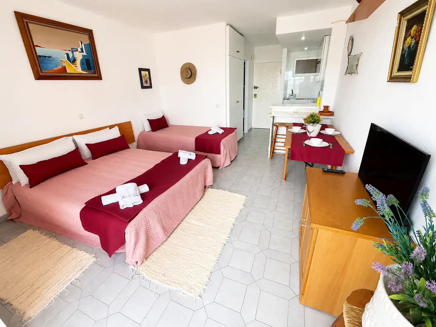Habitación de Estudio en venta en Benalmádena con Aire acondicionado, Terraza y Amueblado