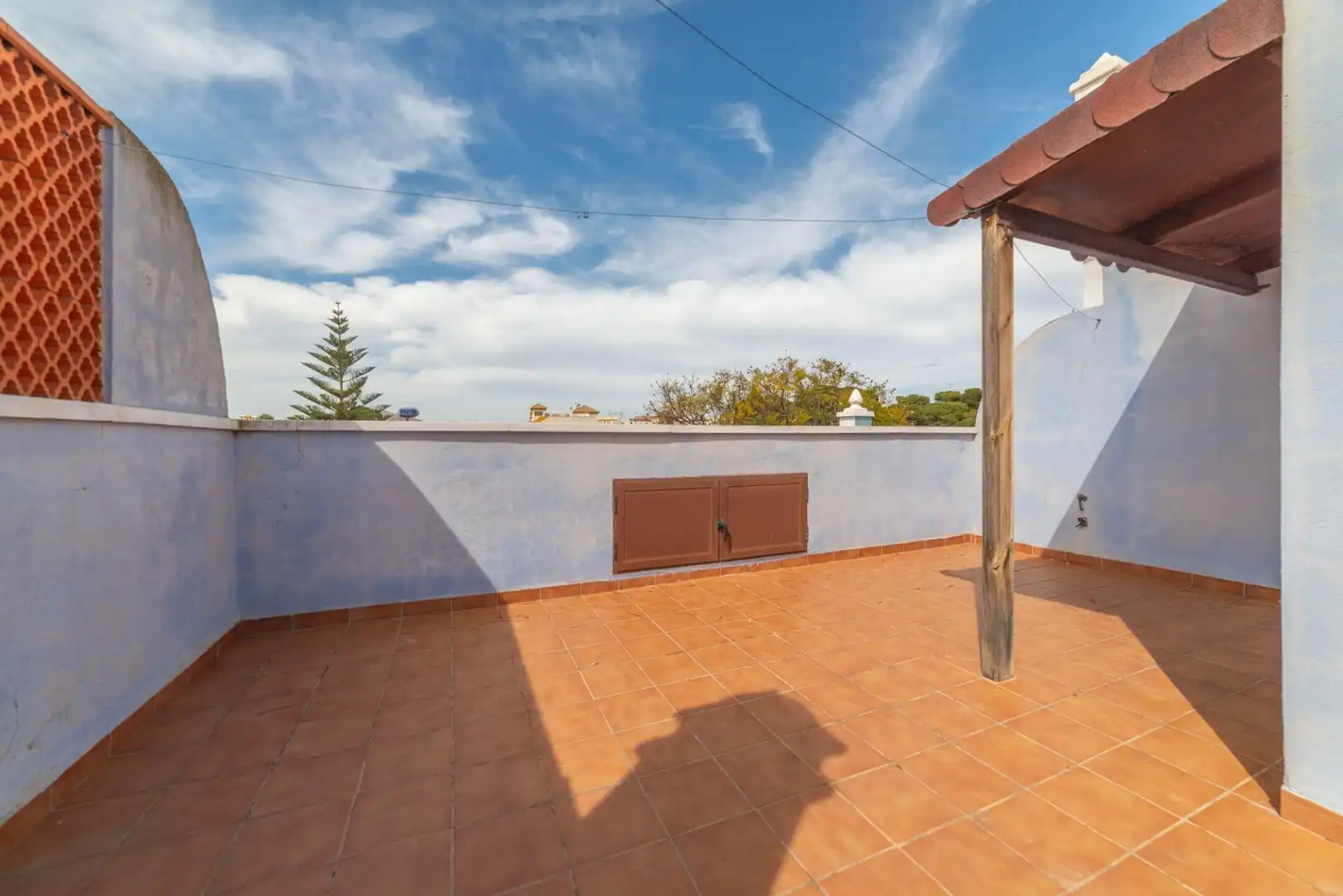 Terrace of Detached homes for sale in San Javier  with Furnished, Balcony and Community pool
