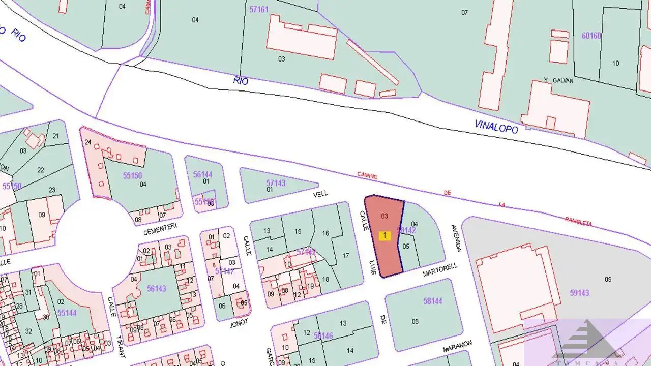 Lands and plots for sale in Joanot Martorell 2, imagen 2