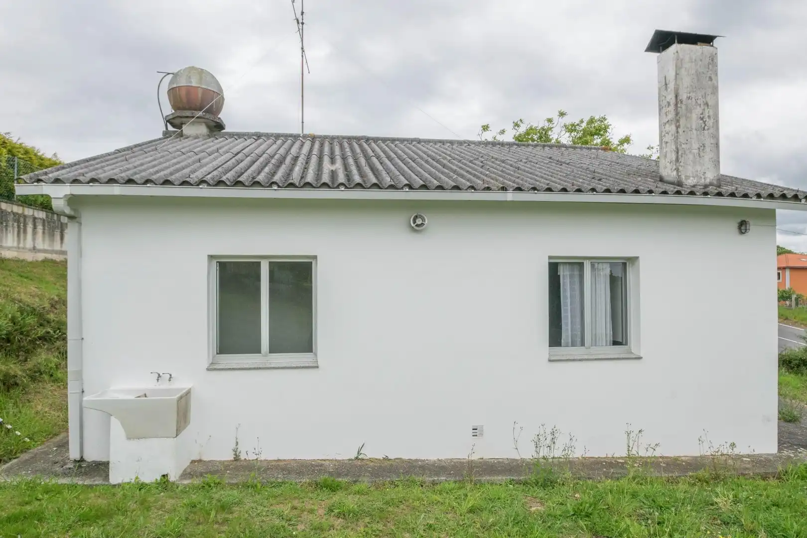 Vista exterior de Casa o chalet en venta en Carral con Jardín privado y Parquet