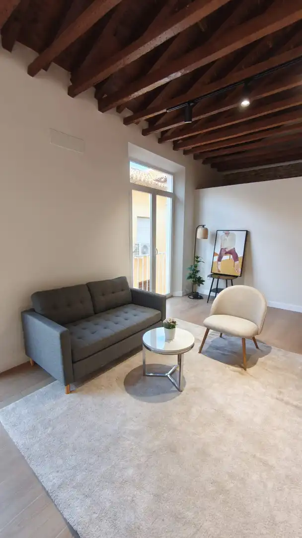 Sala d'estar de Pis en venda en Málaga amb Traster