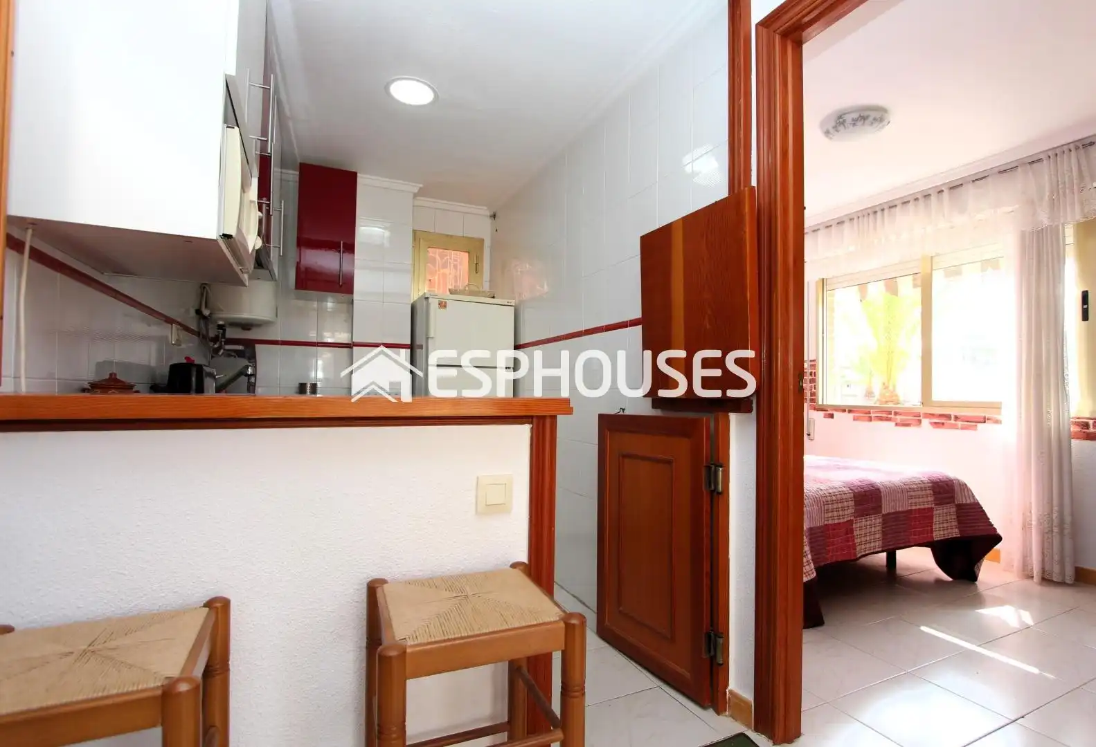 Cocina de Apartamento en venta en Guardamar del Segura con Trastero y Amueblado