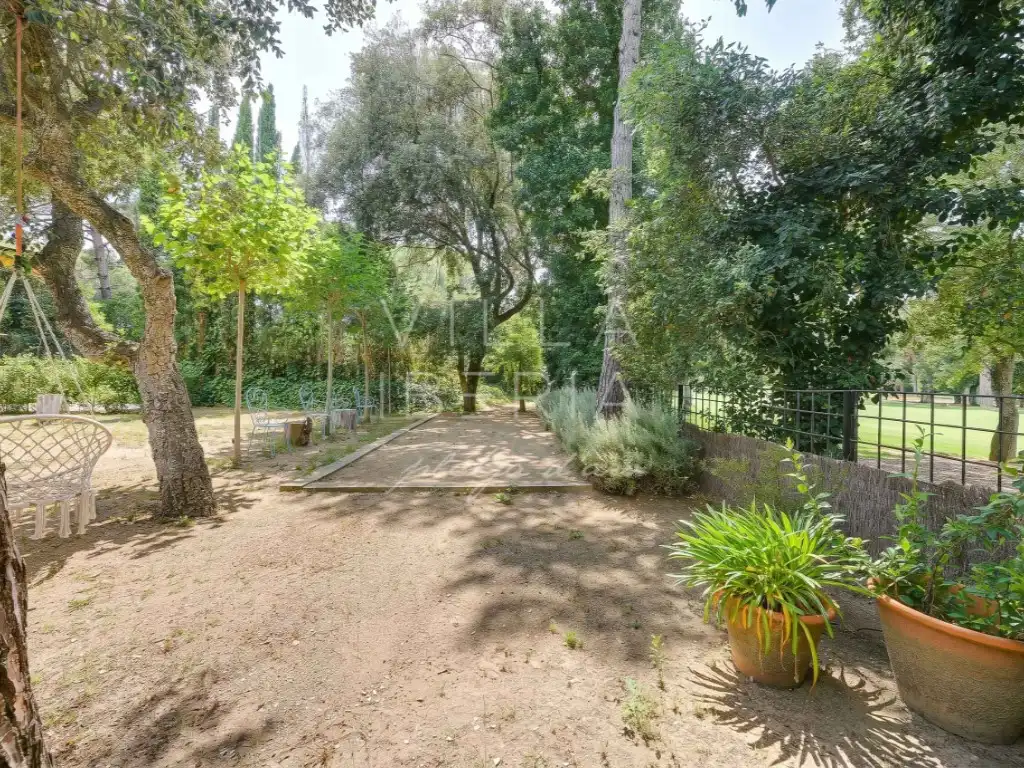 Garten von Haus oder Chalet zum Verkauf in Santa Cristina d'Aro mit Klimaanlage, Heizung und Privatgarten