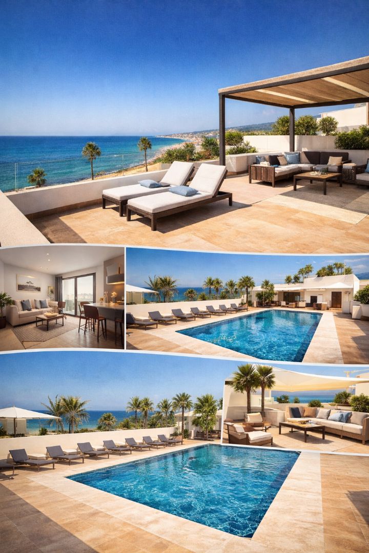 Terraza de Edificio en venta en Benalmádena con Alarma y Piscina comunitaria